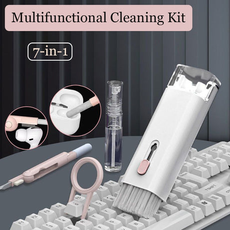 7 in 1 Multi Function Keyboard, Mobile ,Earphone Cleaning Kit