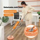 360 Degree Spin Adjustable Cleaning Sunflower Mop 3 Ft Long Pipe