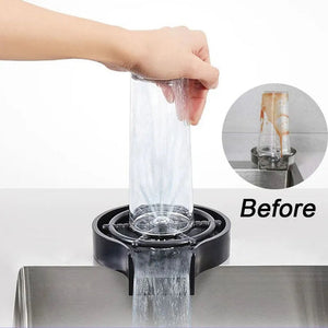 Automatic Cup Washer Glass Rinser Quick Flushing Device