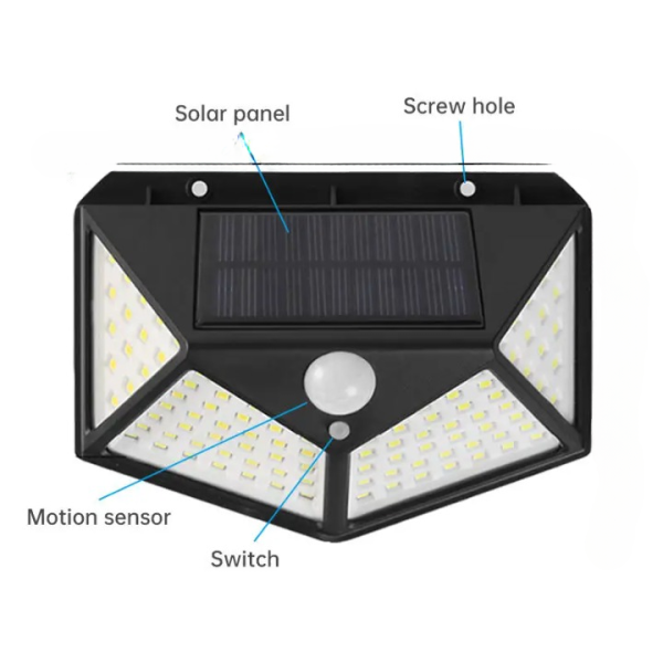 Solar Charging Lamp - Motion Sensor Wall LED Lamp