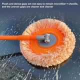 360 Degree Spin Adjustable Cleaning Sunflower Mop 3 Ft Long Pipe