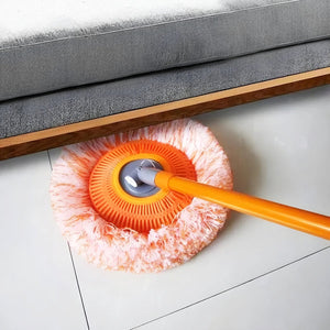 360 Degree Spin Adjustable Cleaning Sunflower Mop 3 Ft Long Pipe