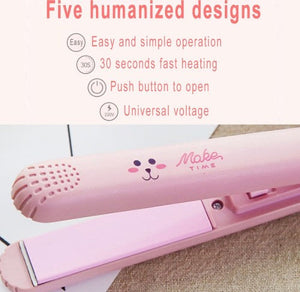 Mini Pocket Hair Straightener For Women